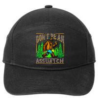 Dont Be An Assquatch 7-Panel Snapback Hat