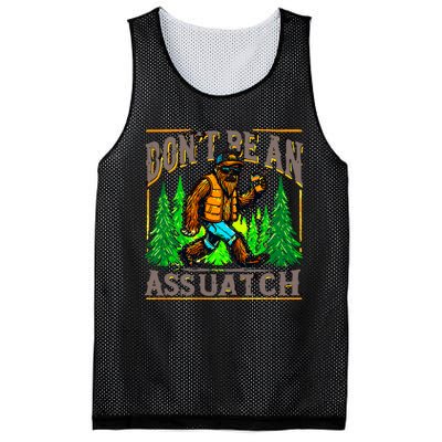 Dont Be An Assquatch Mesh Reversible Basketball Jersey Tank