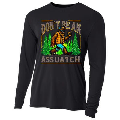 Dont Be An Assquatch Cooling Performance Long Sleeve Crew