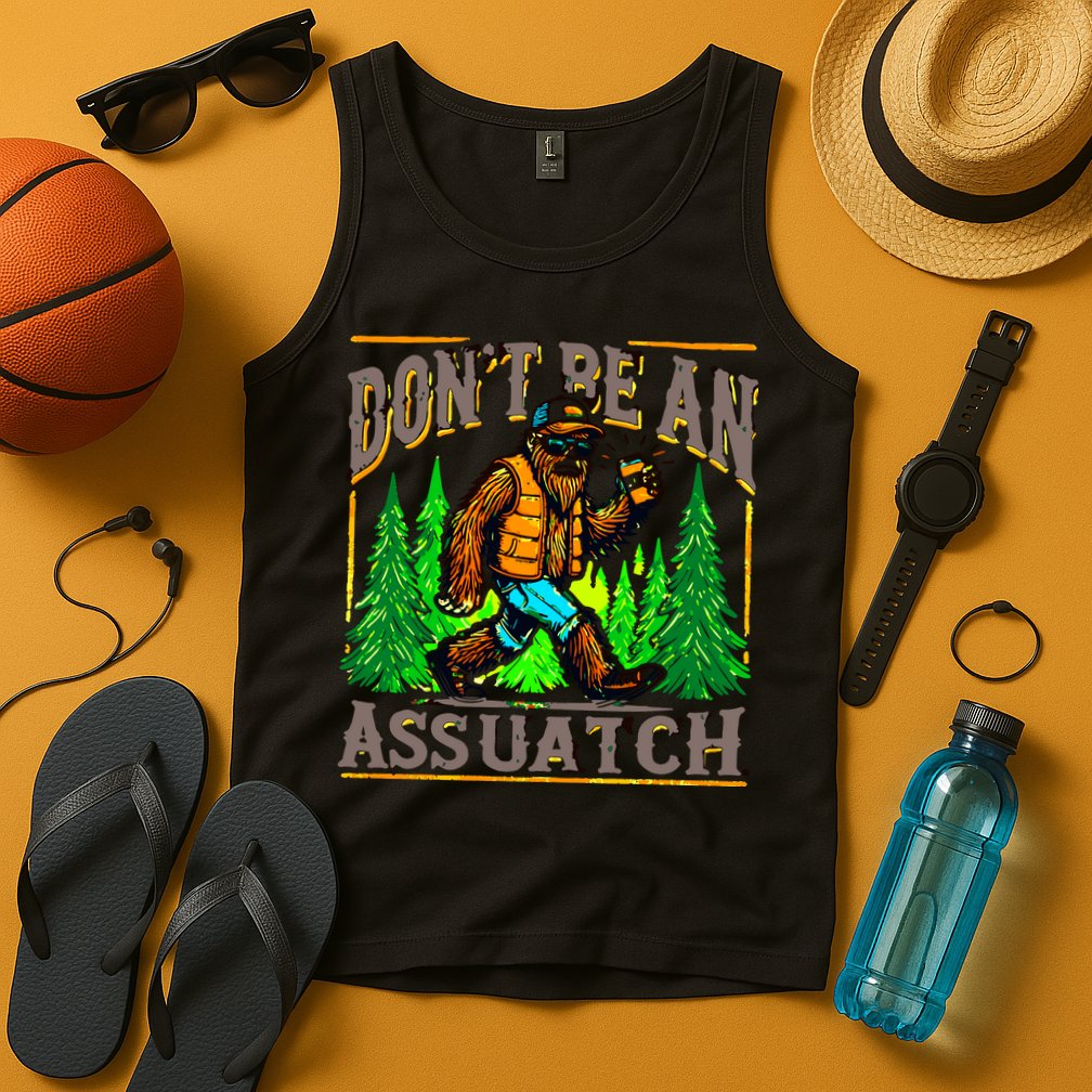 Dont Be An Assquatch Tank Top