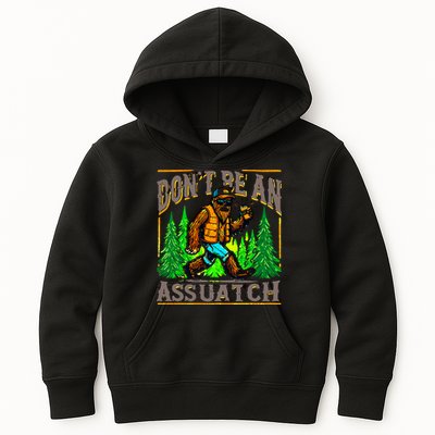Dont Be An Assquatch Kids Hoodie