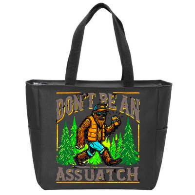 Dont Be An Assquatch Zip Tote Bag