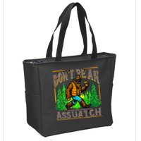 Dont Be An Assquatch Zip Tote Bag