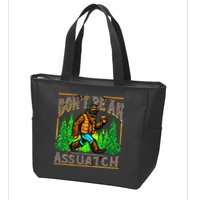Dont Be An Assquatch Zip Tote Bag