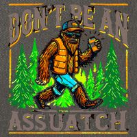 Dont Be An Assquatch Cotton Canvas Backpack
