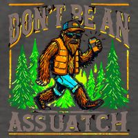 Dont Be An Assquatch Vector Backpack