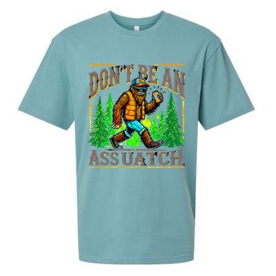 Dont Be An Assquatch Sueded Cloud Jersey T-Shirt