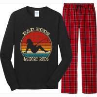 Dad Bods And Short Rods Funny Fishing Lovers Long Sleeve Pajama Set