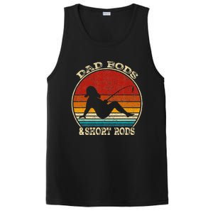 Dad Bods And Short Rods Funny Fishing Lovers PosiCharge Competitor Tank