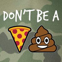 Dont Be A Pizza Shit Funny Legacy Tie Dye Trucker Hat