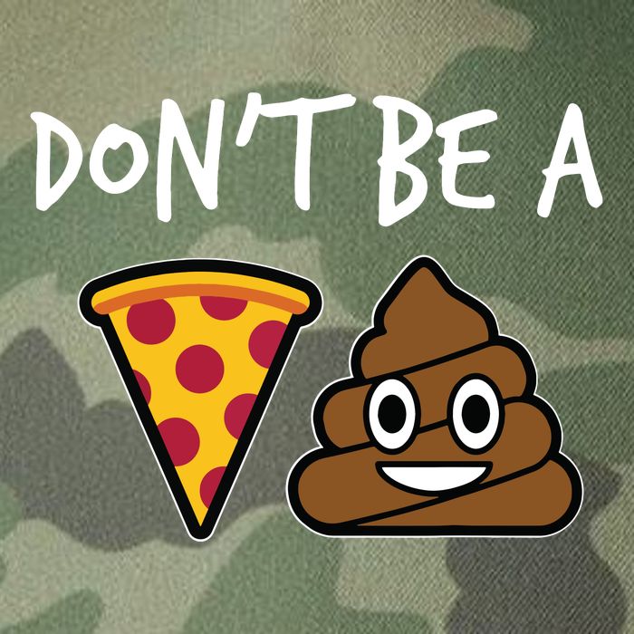 Dont Be A Pizza Shit Funny Legacy Tie Dye Trucker Hat
