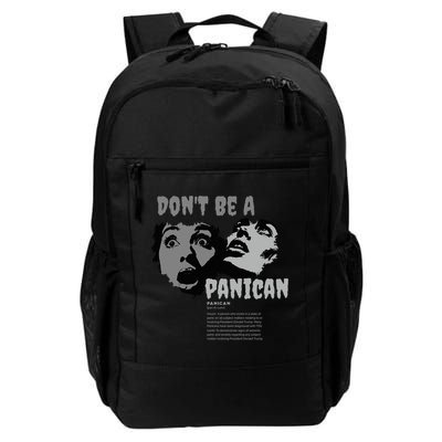 DON'T BE A PANICAN New Panican TDS Don'T Be A Panican Daily Commute Backpack
