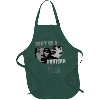 DON'T BE A PANICAN New Panican TDS Don'T Be A Panican Full-Length Apron With Pockets