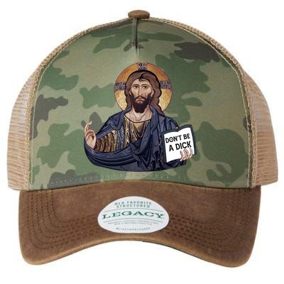 Don't Be A Dick Jesus Book Meaningful Gift Legacy Tie Dye Trucker Hat