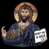Don't Be A Dick Jesus Book Meaningful Gift 7-Panel Snapback Hat