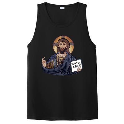 Don't Be A Dick Jesus Book Meaningful Gift PosiCharge Competitor Tank