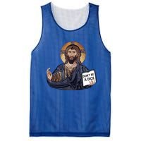 Don't Be A Dick Jesus Book Meaningful Gift Mesh Reversible Basketball Jersey Tank