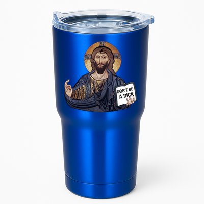 Don't Be A Dick Jesus Book Meaningful Gift Tumbler