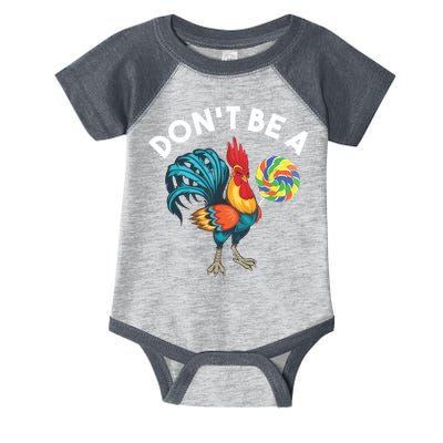 Dont Be A Cook Sucker Chicken Lollipop Sarcastic Humor Infant Baby Jersey Bodysuit