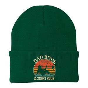 Dad Bods And Short Rods Funny Fishing Lovers Knit Cap Winter Beanie