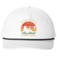 Dad Bods And Short Rods Funny Fishing Lovers Snapback Five-Panel Rope Hat