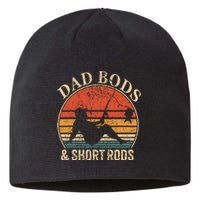 Dad Bods And Short Rods Funny Fishing Lovers Sustainable Beanie