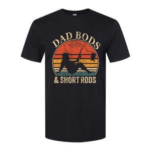 Dad Bods And Short Rods Funny Fishing Lovers Softstyle CVC T-Shirt