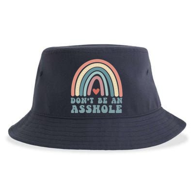 Don't Be An Asshole Funny Sustainable Bucket Hat