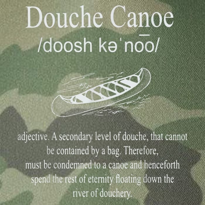 Don't Be A Douche Canoe Definition Funny Humor Legacy Tie Dye Trucker Hat