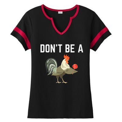 Dont Be A Sucker Funny Offensive Meaning Ladies Halftime Notch Neck Tee