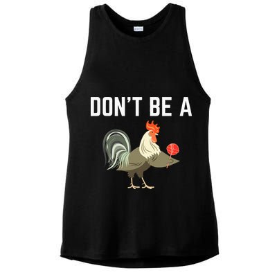 Dont Be A Sucker Funny Offensive Meaning Ladies PosiCharge Tri-Blend Wicking Tank