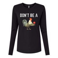 Dont Be A Sucker Funny Offensive Meaning Womens Cotton Relaxed Long Sleeve T-Shirt