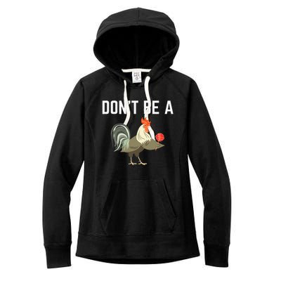 Dont Be A Sucker Funny Offensive Meaning Women's Fleece Hoodie