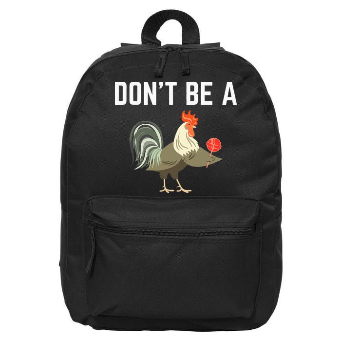 Dont Be A Sucker Funny Offensive Meaning 16 in Basic Backpack