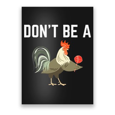 Dont Be A Sucker Funny Offensive Meaning Poster