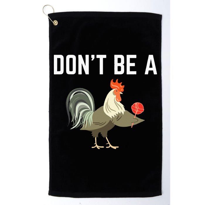 Dont Be A Sucker Funny Offensive Meaning Golf Towel