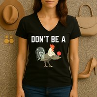 Dont Be A Sucker Funny Offensive Meaning Women's V-Neck T-Shirt