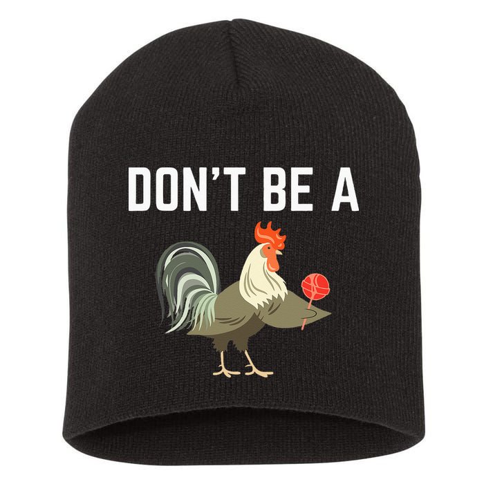 Dont Be A Sucker Funny Offensive Meaning Short Acrylic Beanie