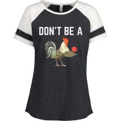 Dont Be A Sucker Funny Offensive Meaning Enza Ladies Jersey Colorblock Tee