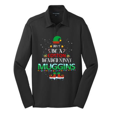 Don't Be A Cotton Headed Ninny Muggins Silk Touch Performance Long Sleeve Polo