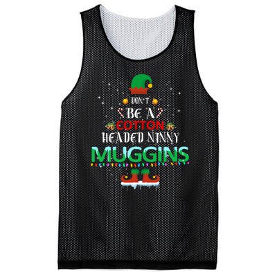 Don't Be A Cotton Headed Ninny Muggins Mesh Reversible Basketball Jersey Tank