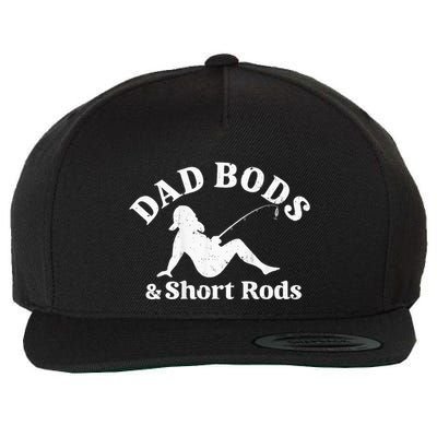 Dad Bods And Short Rods Wool Snapback Cap