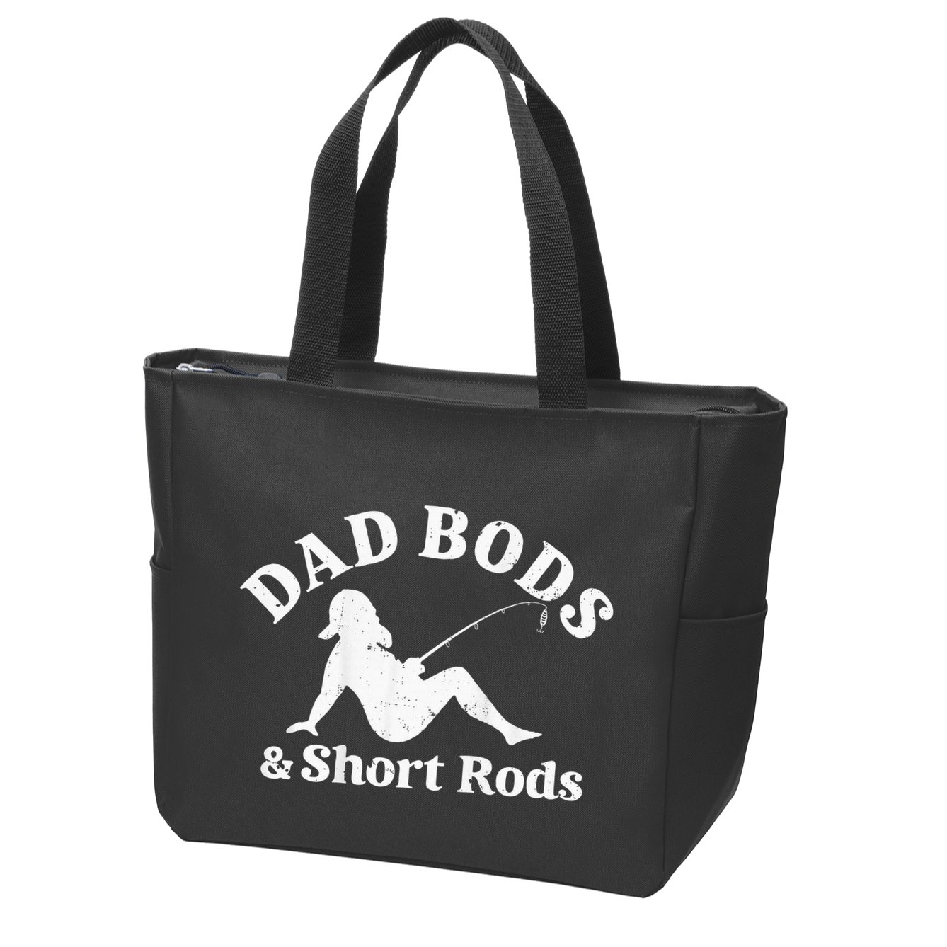 Dad Bods And Short Rods Zip Tote Bag