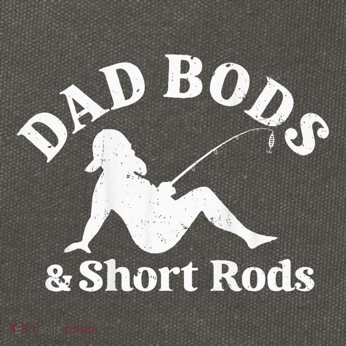 Dad Bods And Short Rods Cotton Canvas Backpack