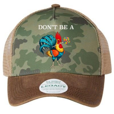 Dont Be A Sucker Funny Cock Chicken Father Day Gift Legacy Tie Dye Trucker Hat