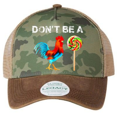 Dont Be A Sucker Funny Fathers Day Cock A Doodle Legacy Tie Dye Trucker Hat