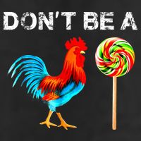 Dont Be A Sucker Funny Fathers Day Cock A Doodle 7 Panel Mesh Trucker Snapback Hat