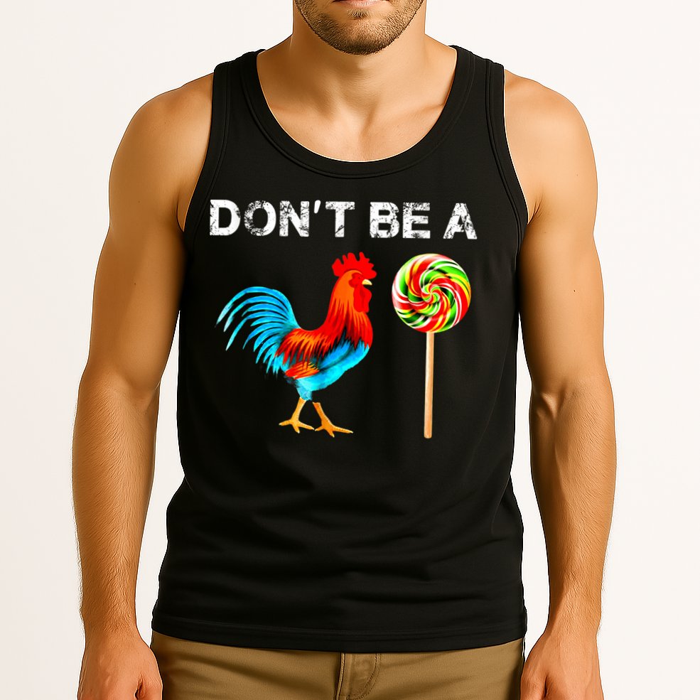 Dont Be A Sucker Funny Fathers Day Cock A Doodle Tank Top