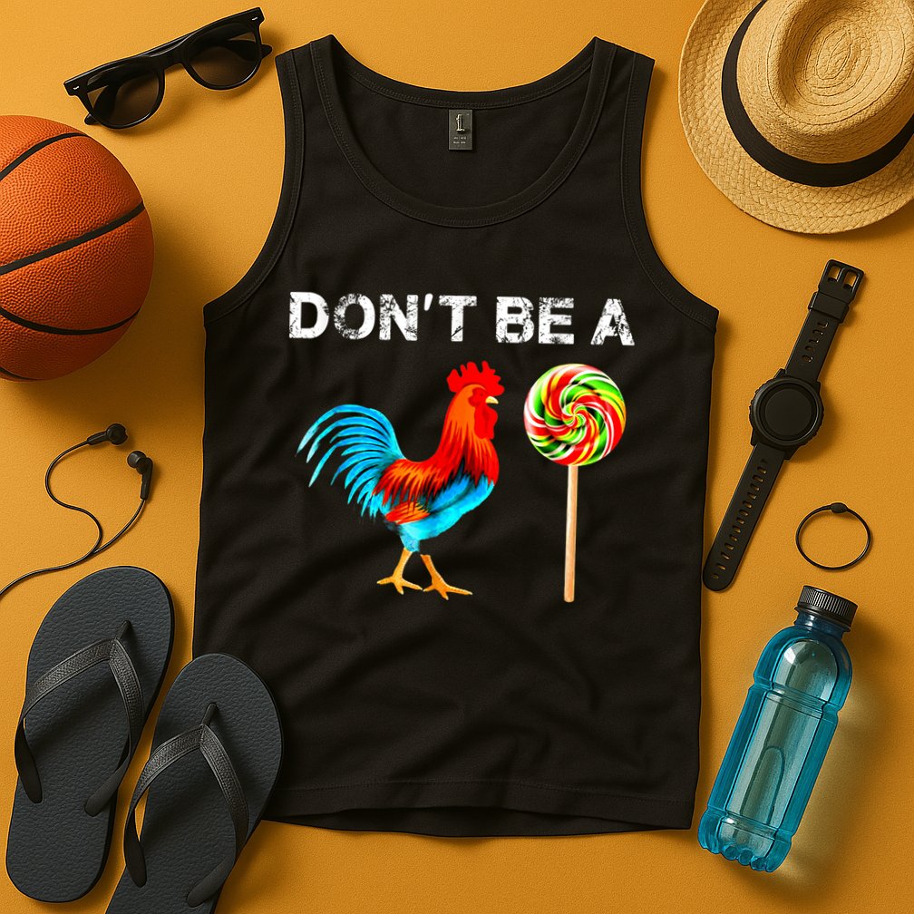Dont Be A Sucker Funny Fathers Day Cock A Doodle Tank Top