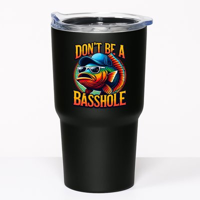 DonT Be A Basshole Funny Fish Tumbler
